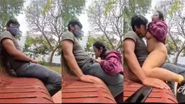 Dua Sejoli Kebelet Ngewe Di Taman Kota